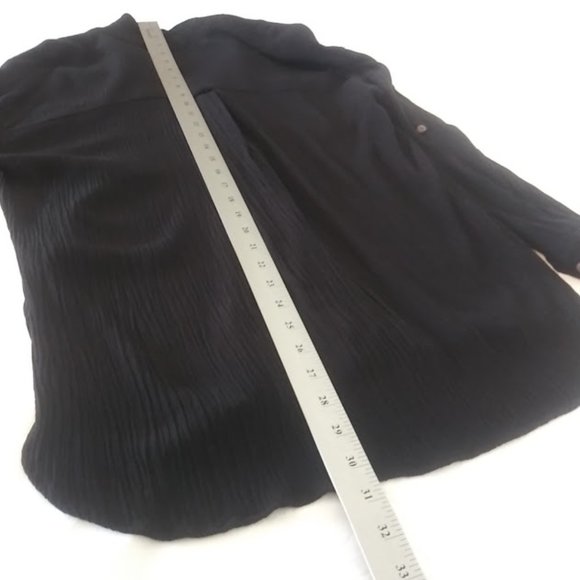 Liz Claiborne Lizsport women's size S black long sleeve blouse - Picture 11 of 13